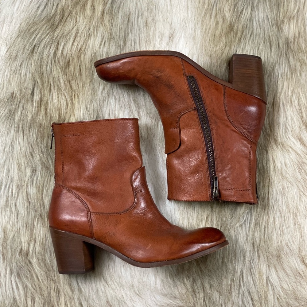 Dolce Vita Leather Ankle Boots, Size 10 - Picture 4 of 14